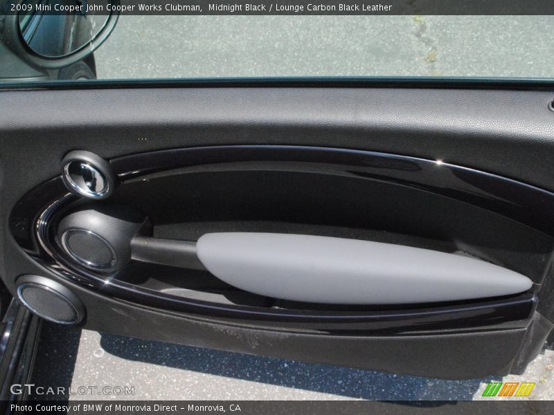 Midnight Black / Lounge Carbon Black Leather 2009 Mini Cooper John Cooper Works Clubman
