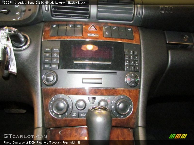 Black / Black 2007 Mercedes-Benz C 280 4Matic Luxury