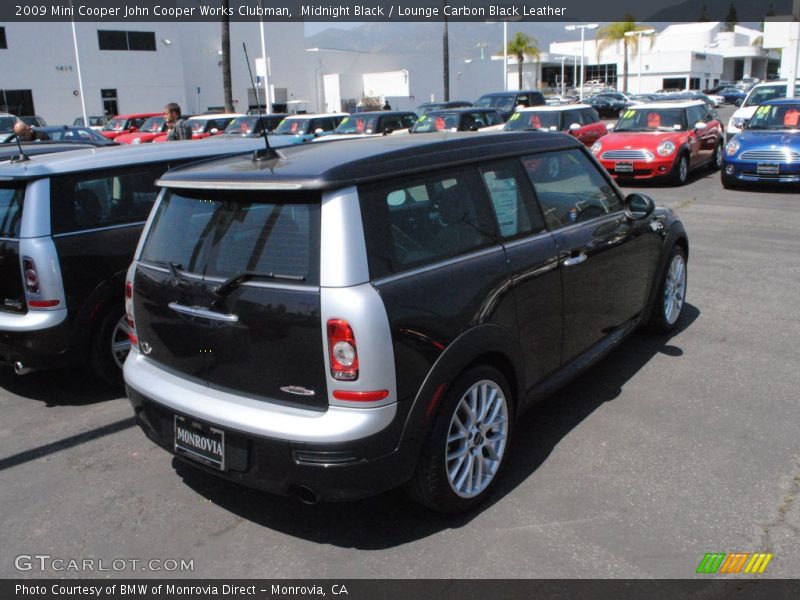 Midnight Black / Lounge Carbon Black Leather 2009 Mini Cooper John Cooper Works Clubman