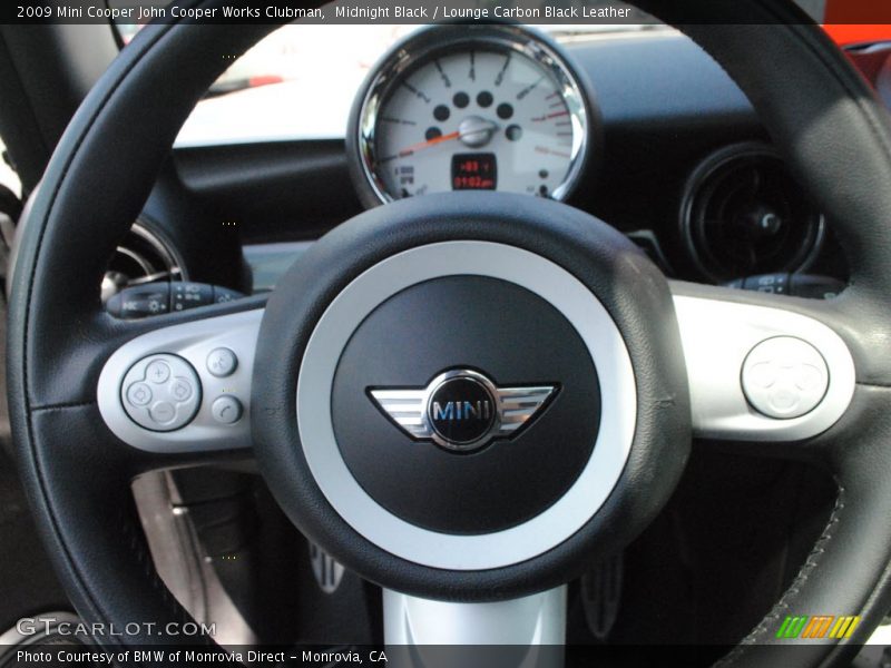 Midnight Black / Lounge Carbon Black Leather 2009 Mini Cooper John Cooper Works Clubman