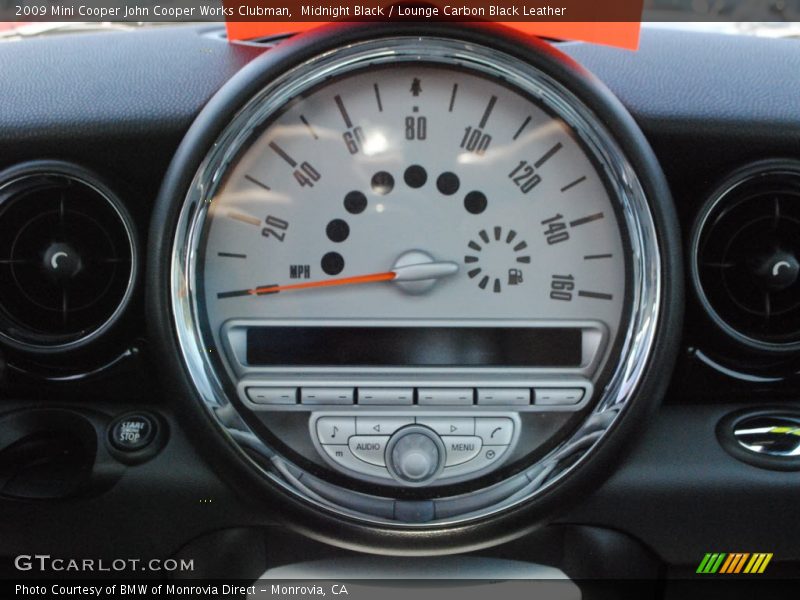 Midnight Black / Lounge Carbon Black Leather 2009 Mini Cooper John Cooper Works Clubman