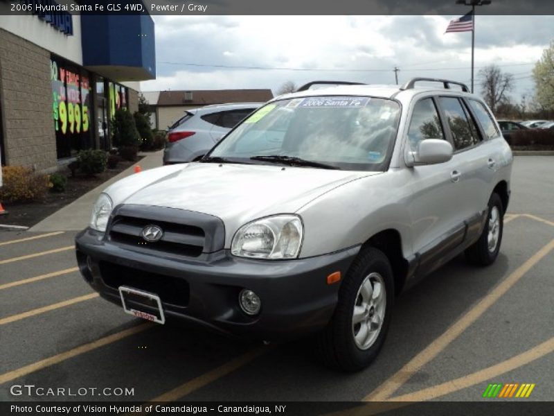 Pewter / Gray 2006 Hyundai Santa Fe GLS 4WD