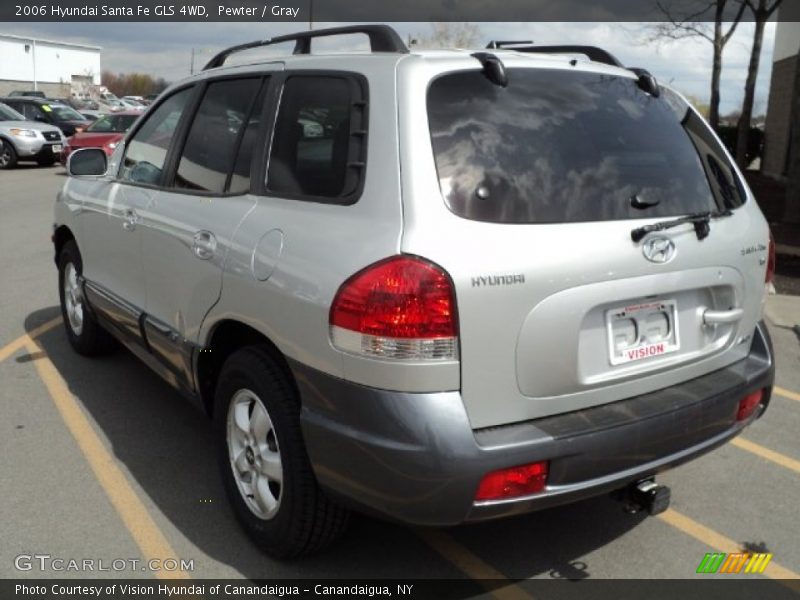 Pewter / Gray 2006 Hyundai Santa Fe GLS 4WD