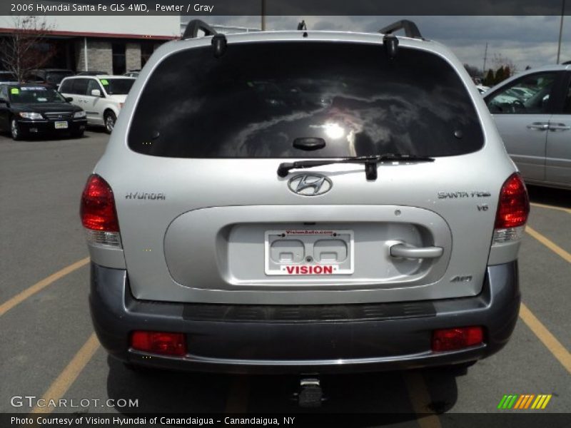 Pewter / Gray 2006 Hyundai Santa Fe GLS 4WD