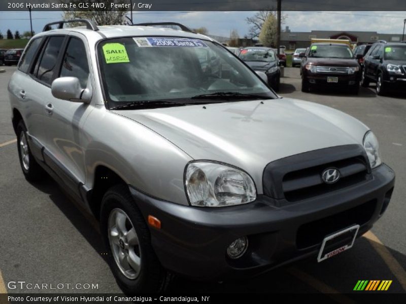 Pewter / Gray 2006 Hyundai Santa Fe GLS 4WD