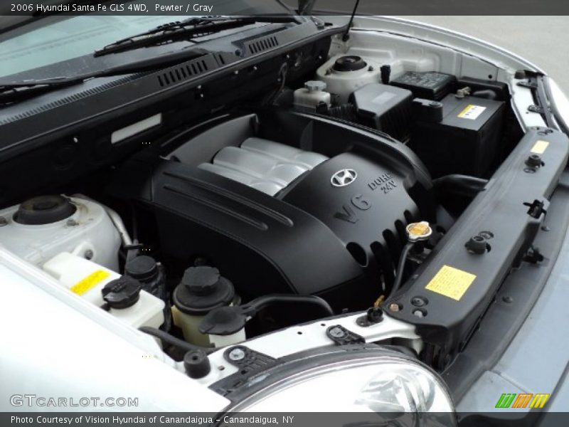 Pewter / Gray 2006 Hyundai Santa Fe GLS 4WD