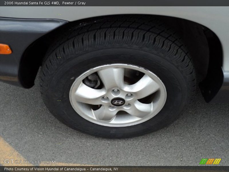 Pewter / Gray 2006 Hyundai Santa Fe GLS 4WD