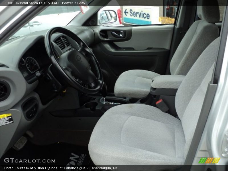 Pewter / Gray 2006 Hyundai Santa Fe GLS 4WD