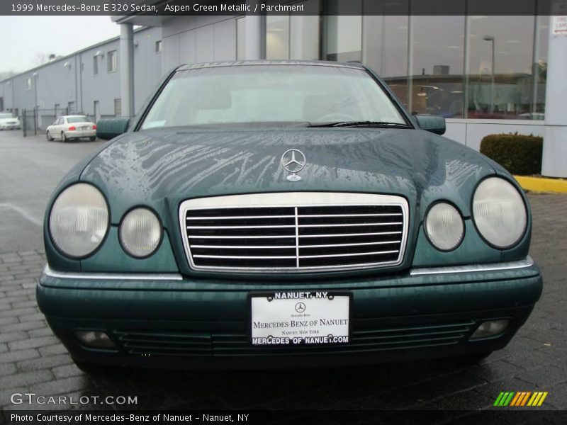 Aspen Green Metallic / Parchment 1999 Mercedes-Benz E 320 Sedan