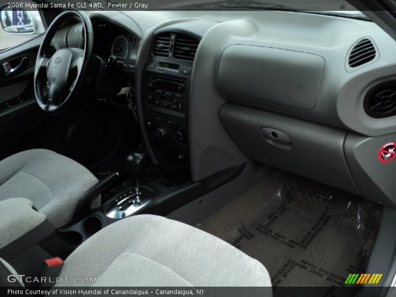 Pewter / Gray 2006 Hyundai Santa Fe GLS 4WD