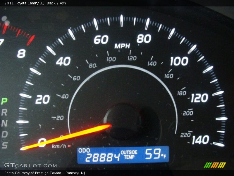 Black / Ash 2011 Toyota Camry LE