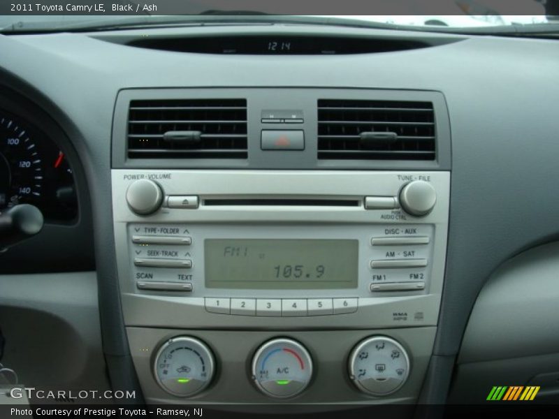 Black / Ash 2011 Toyota Camry LE
