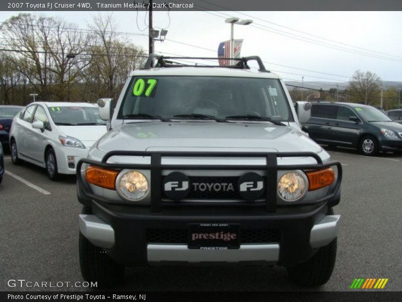 Titanium Metallic / Dark Charcoal 2007 Toyota FJ Cruiser 4WD
