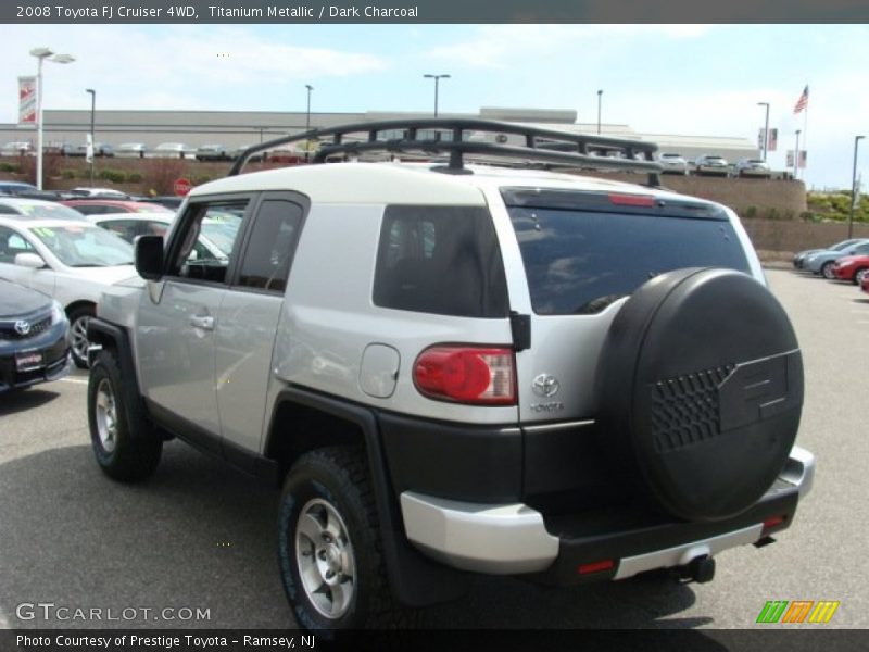 Titanium Metallic / Dark Charcoal 2008 Toyota FJ Cruiser 4WD