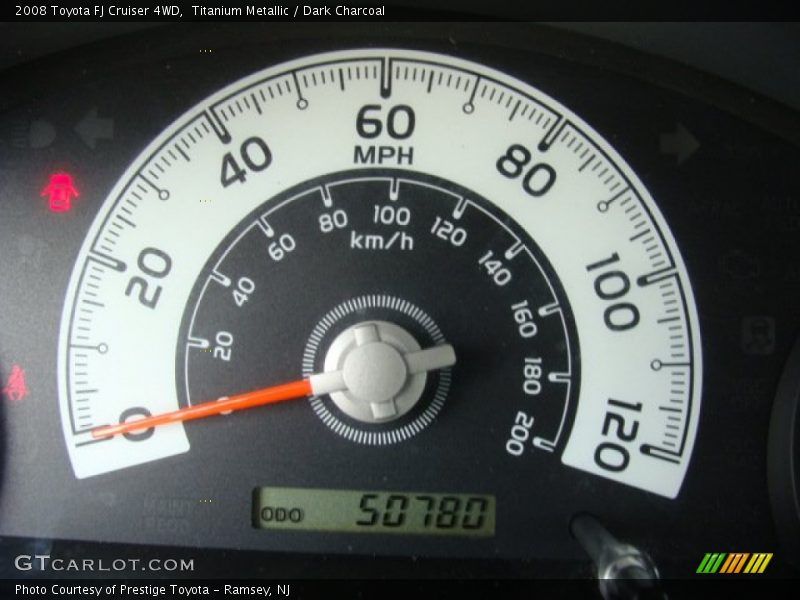 Titanium Metallic / Dark Charcoal 2008 Toyota FJ Cruiser 4WD