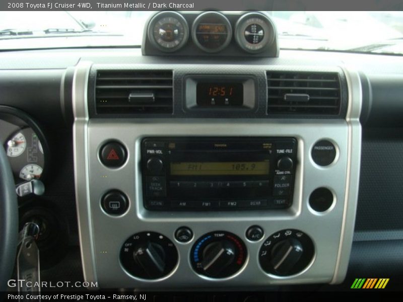 Titanium Metallic / Dark Charcoal 2008 Toyota FJ Cruiser 4WD