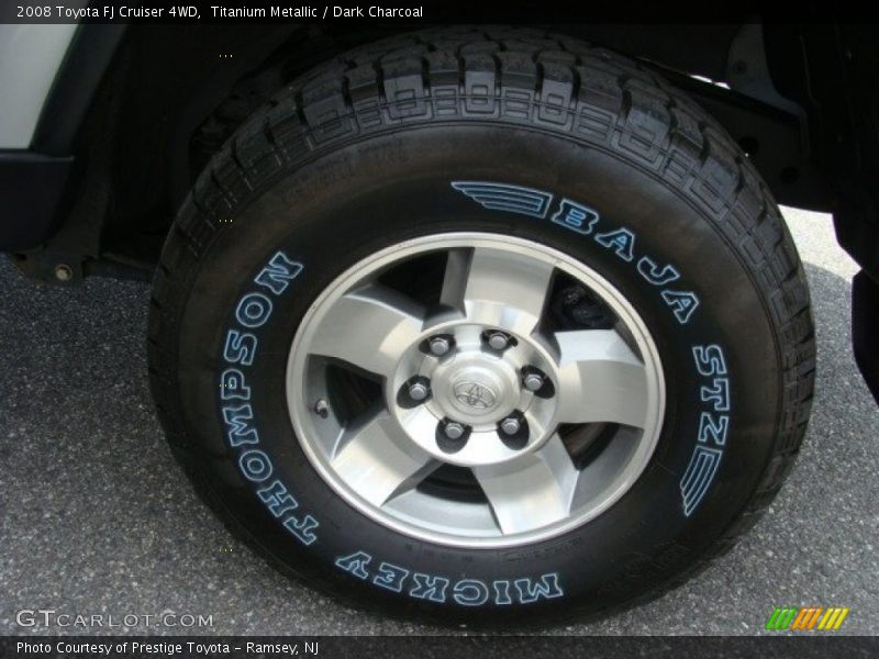 Titanium Metallic / Dark Charcoal 2008 Toyota FJ Cruiser 4WD