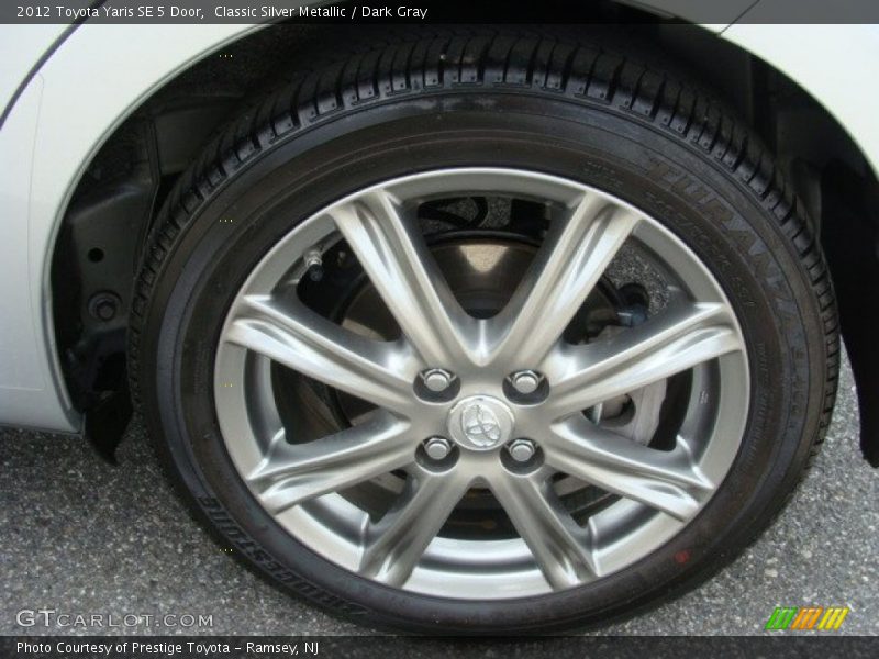 2012 Yaris SE 5 Door Wheel