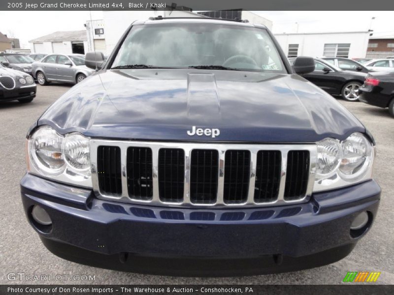 Black / Khaki 2005 Jeep Grand Cherokee Limited 4x4
