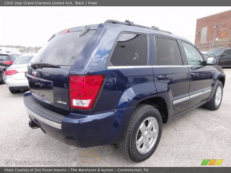 Black / Khaki 2005 Jeep Grand Cherokee Limited 4x4