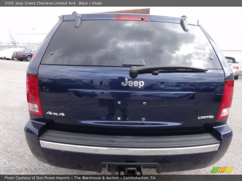 Black / Khaki 2005 Jeep Grand Cherokee Limited 4x4