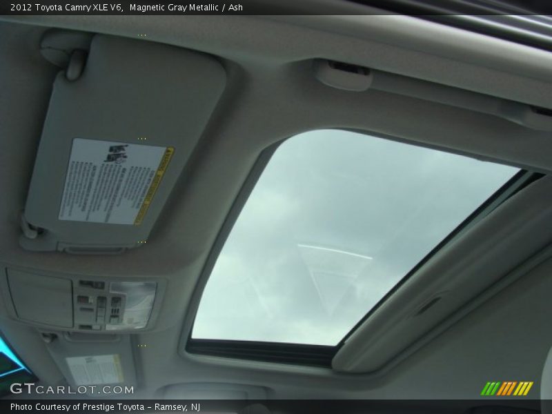 Magnetic Gray Metallic / Ash 2012 Toyota Camry XLE V6