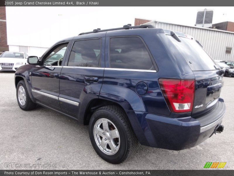 Black / Khaki 2005 Jeep Grand Cherokee Limited 4x4