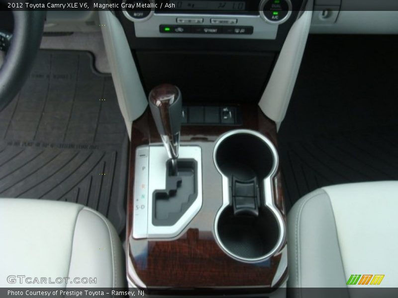 Magnetic Gray Metallic / Ash 2012 Toyota Camry XLE V6