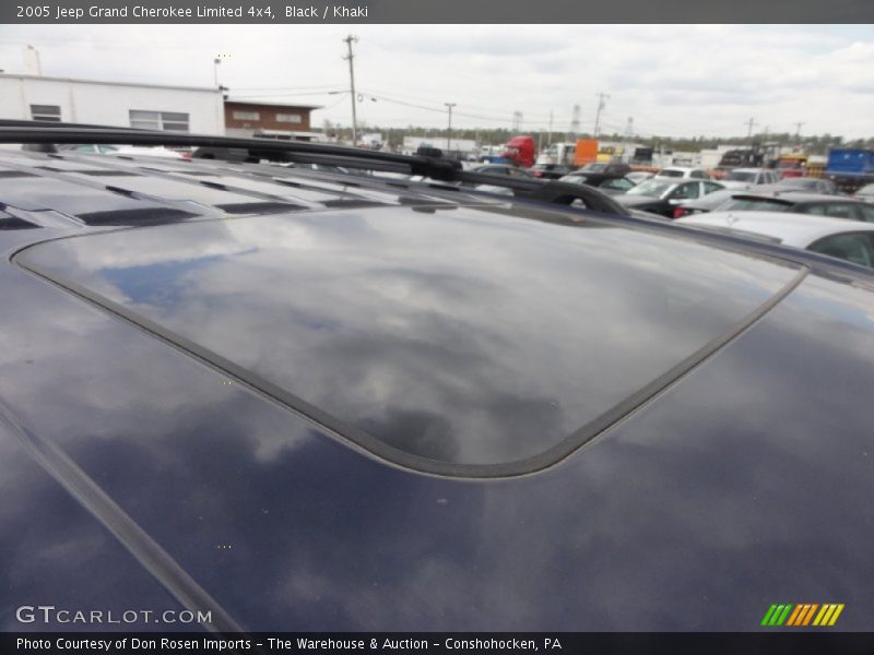 Black / Khaki 2005 Jeep Grand Cherokee Limited 4x4