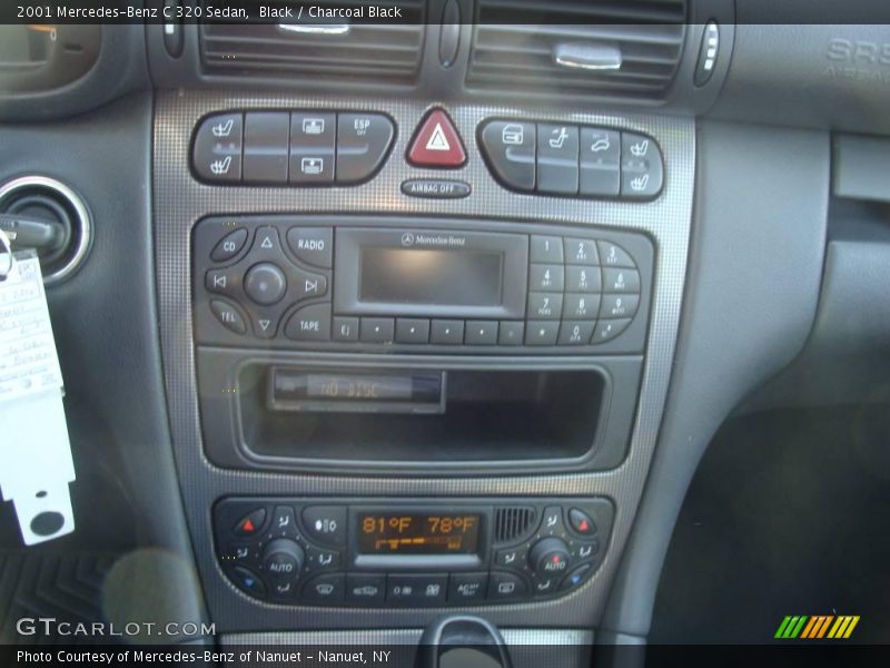 Black / Charcoal Black 2001 Mercedes-Benz C 320 Sedan