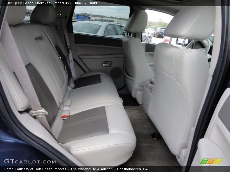 Black / Khaki 2005 Jeep Grand Cherokee Limited 4x4