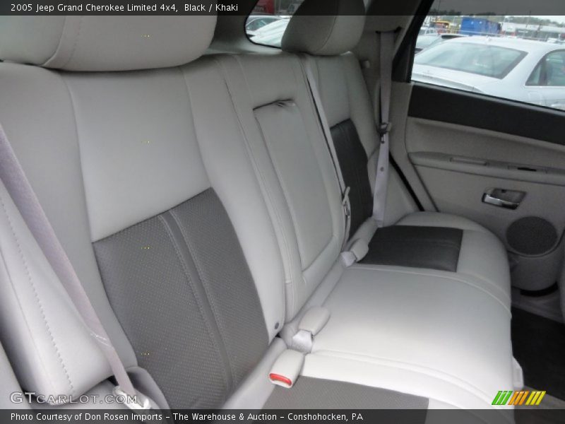 Black / Khaki 2005 Jeep Grand Cherokee Limited 4x4
