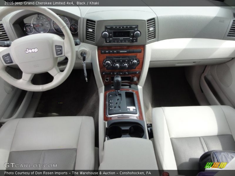 Black / Khaki 2005 Jeep Grand Cherokee Limited 4x4