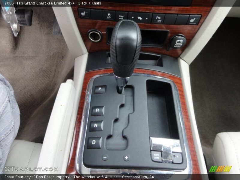 Black / Khaki 2005 Jeep Grand Cherokee Limited 4x4
