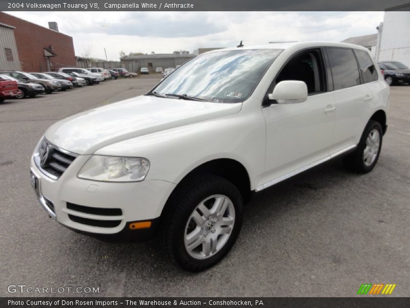 Campanella White / Anthracite 2004 Volkswagen Touareg V8