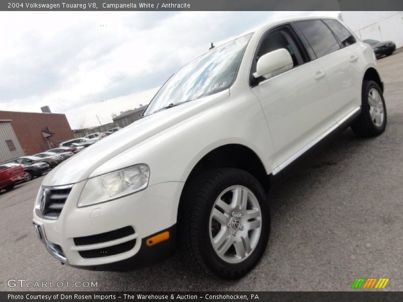 Campanella White / Anthracite 2004 Volkswagen Touareg V8