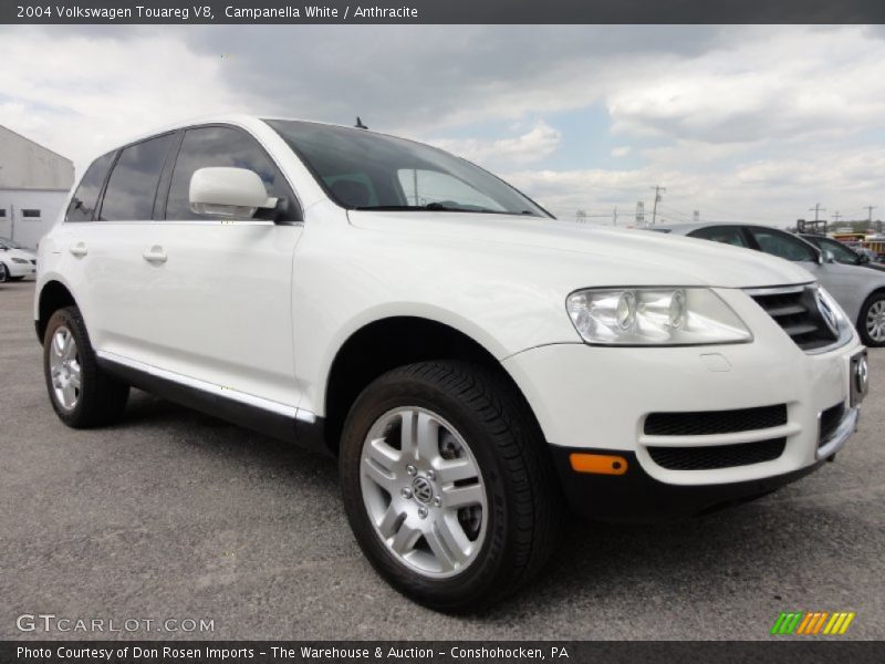 Campanella White / Anthracite 2004 Volkswagen Touareg V8