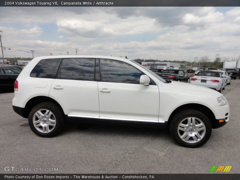 Campanella White / Anthracite 2004 Volkswagen Touareg V8