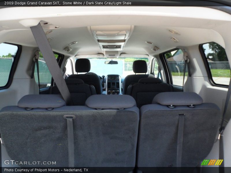 Stone White / Dark Slate Gray/Light Shale 2009 Dodge Grand Caravan SXT