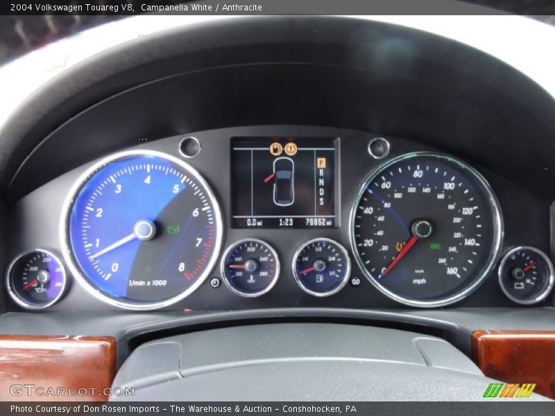 Campanella White / Anthracite 2004 Volkswagen Touareg V8