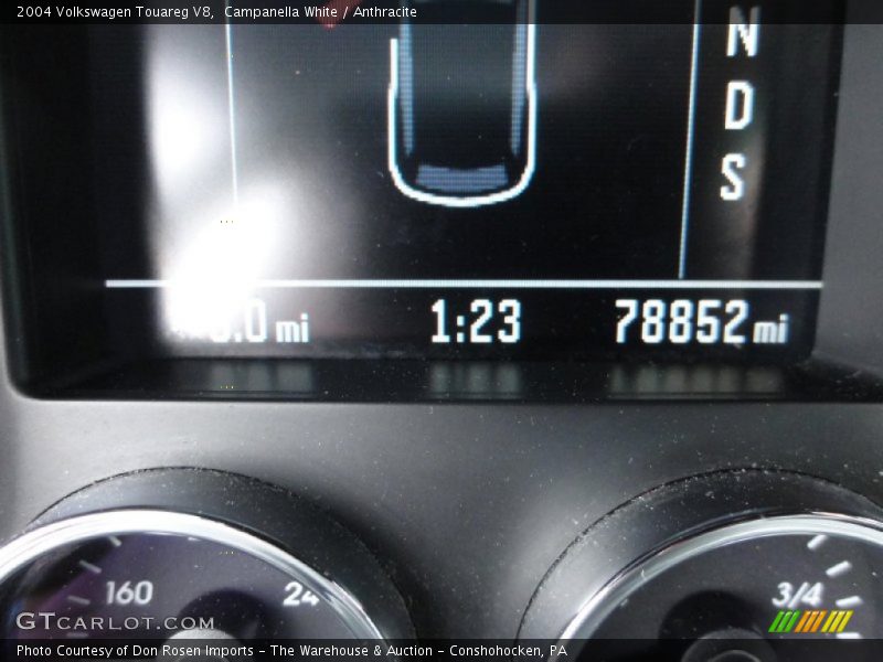 Campanella White / Anthracite 2004 Volkswagen Touareg V8