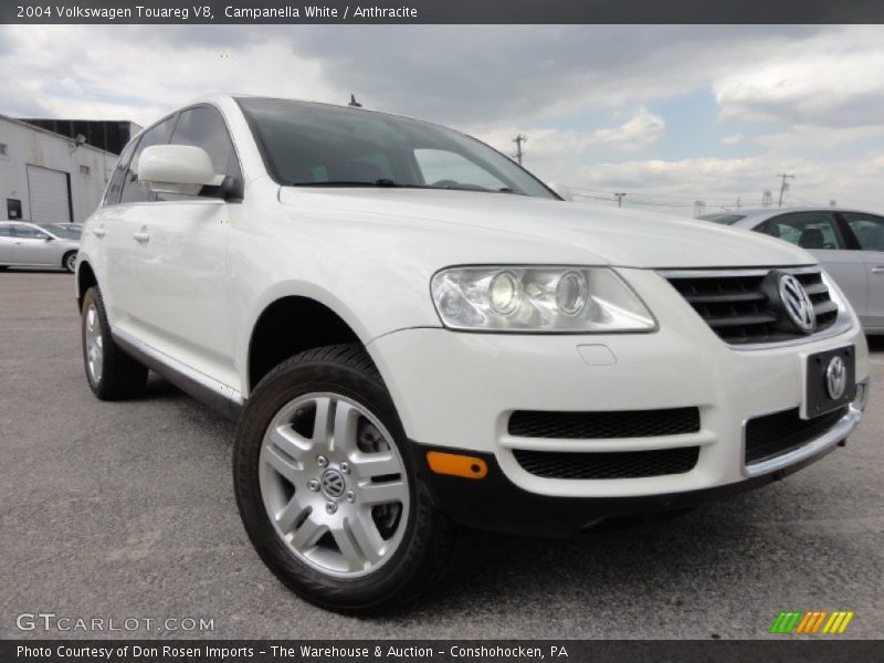 Campanella White / Anthracite 2004 Volkswagen Touareg V8