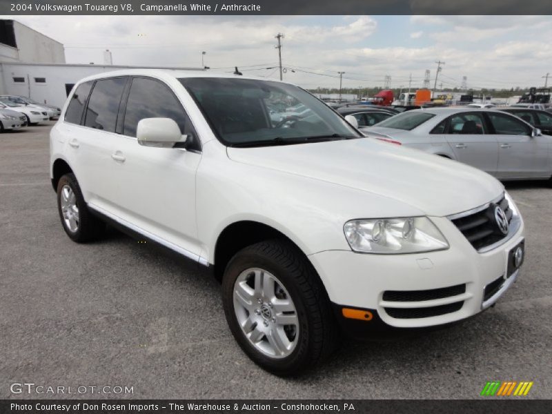 Campanella White / Anthracite 2004 Volkswagen Touareg V8