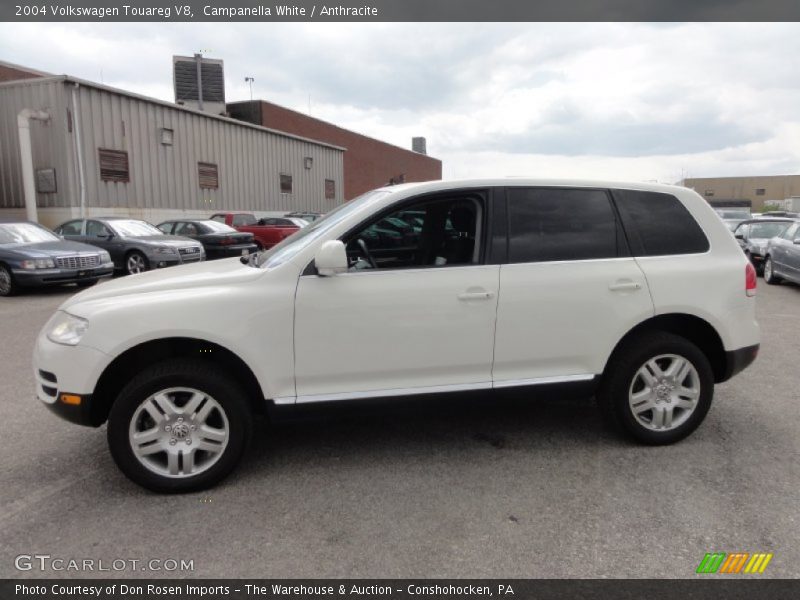 Campanella White / Anthracite 2004 Volkswagen Touareg V8