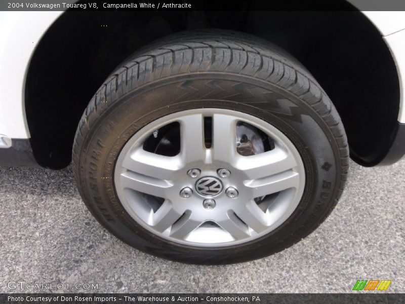 Campanella White / Anthracite 2004 Volkswagen Touareg V8