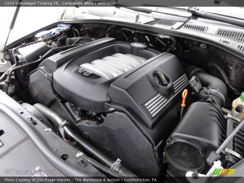 Campanella White / Anthracite 2004 Volkswagen Touareg V8