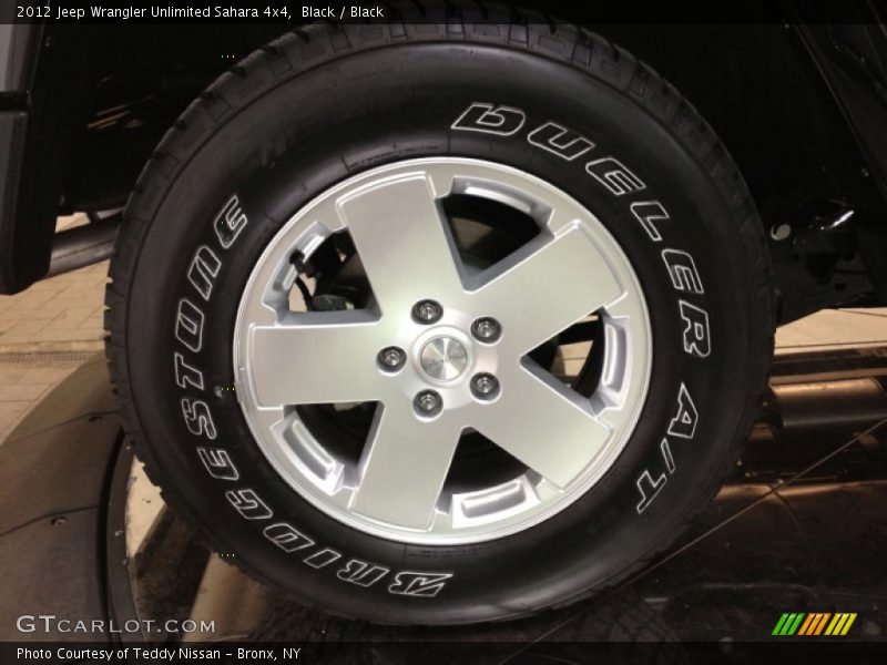 Black / Black 2012 Jeep Wrangler Unlimited Sahara 4x4