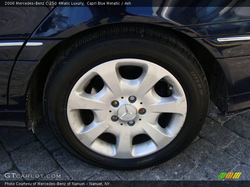 Capri Blue Metallic / Ash 2006 Mercedes-Benz C 350 4Matic Luxury