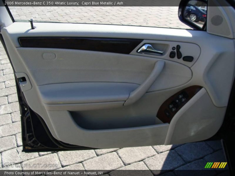 Capri Blue Metallic / Ash 2006 Mercedes-Benz C 350 4Matic Luxury