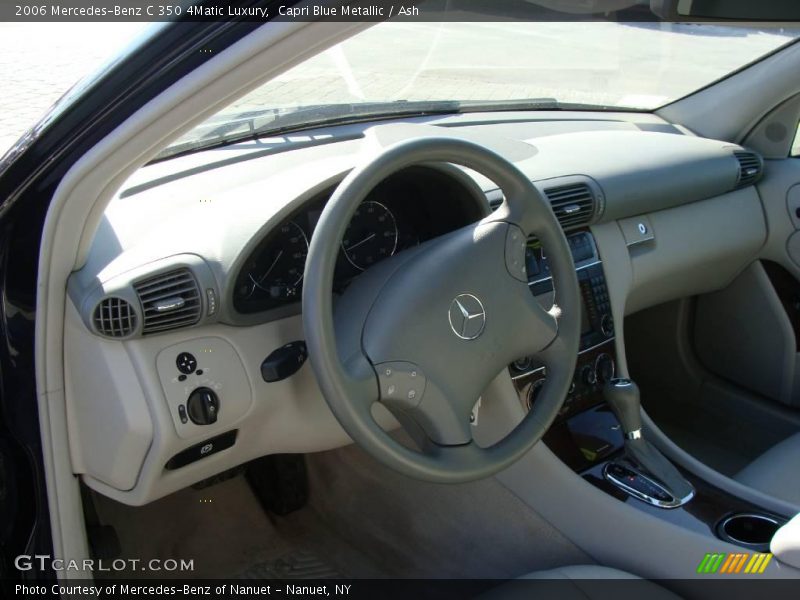 Capri Blue Metallic / Ash 2006 Mercedes-Benz C 350 4Matic Luxury